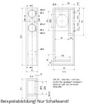Visaton VOX 80 Schallwand