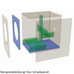 Visaton SUB T-30.60 Schallwand