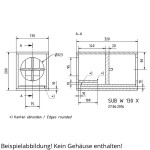 Visaton SUB W 130 X Lautsprecherbausatz