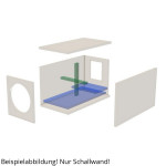 Visaton SUB W 130 X Schallwand