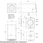 Visaton PENTATON BB Kit de vivienda