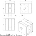 Visaton PETIT ORGUE kit de vivienda