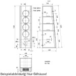 Visaton QUADRO Gehäusebausatz