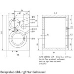 Visaton ALTO GENESIS SAT Gehäusebausatz