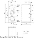 Visaton ARIA 2 Light housing kit
