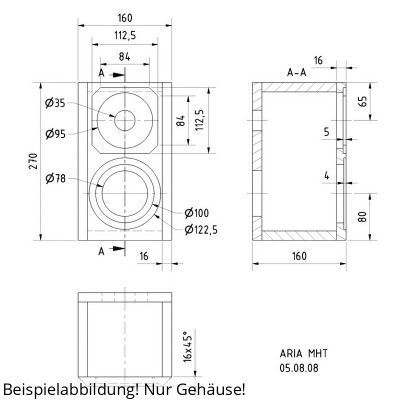 Visaton ARIA MHT housing kit