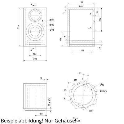 Visaton Muro de sonido BIJOU