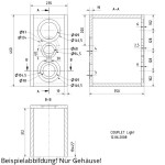 Visaton COUPLET LIGHT housing kit