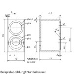Visaton STUDIO 2 Gehäusebausatz