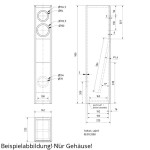 Visaton TOPAS LIGHT housing kit