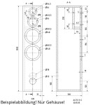 Visaton ALTO III C Housing kit
