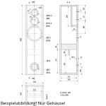Visaton CLASSIC 200 Gehäusebausatz