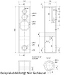 Visaton CLASSIC 200 GF housing kit