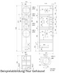 Visaton CONCORDE MK III Gehäusebausatz
