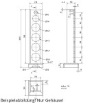 Visaton NoBox 170 Housing kit