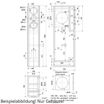 Visaton Mur sonore VOX 200