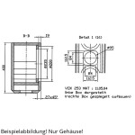 Visaton VOX 253 MHT Gehäusebausatz