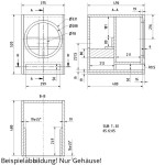 Visaton SUB T-30.60 sound wall