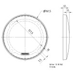 Visaton Grid 13 R/162
