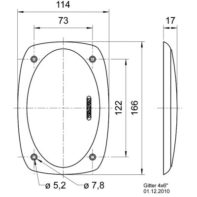 Visaton Gitter 4x6
