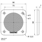 Visaton Gitter FR 87