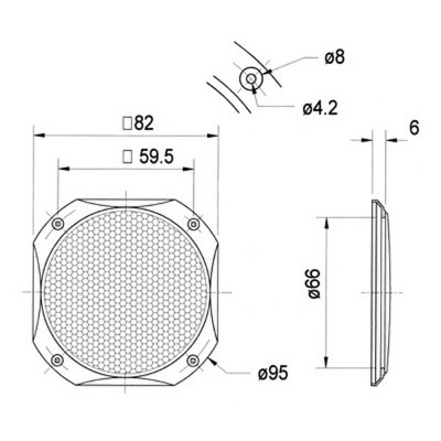 Visaton Gitter FRS 8