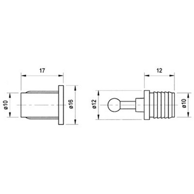 Visaton Frame anchors