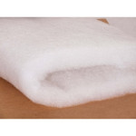 Polyester fleece damping material