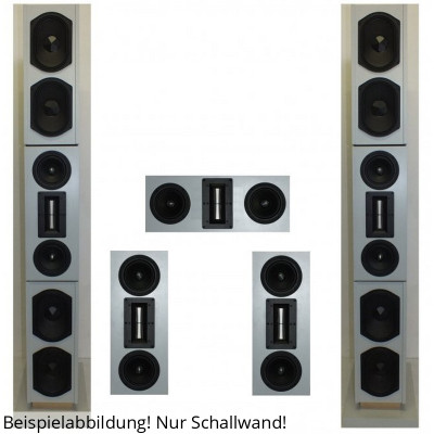 BPA Triptychon home cinéma son mur