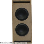 BPA Portokasse 8 Doppel Subwoofer Gehäusebausatz