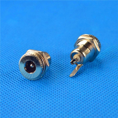 DC socket 5,5x2,1/2,5 solid metal 1 piece