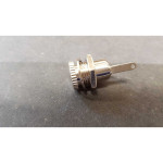 Socket de montaje DC 5.5x2.1 / 2.5 Metal completo 1 pieza