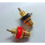 Cinch Fittings Set 1 pair red and black