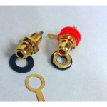 Set de raccords 1 paire rouge et noir