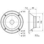 Visaton MR 130 - 8 Ohm