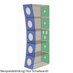 Visaton PENTATON BB pared de sonido de Speakercase