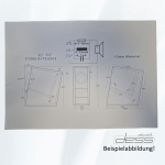 BPA CT 265 (517) Lautsprecherbausatz "Türknauf" - 1 Paar Tang Band W3-517
