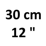 30 cm (12")