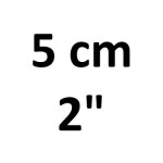 5 cm (2 ")