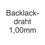 Backcoat wire 1,00mm