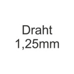 Draht 1,25mm