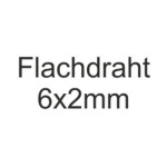 Flachdraht 6x2mm