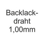 Backcoat wire 1,00mm